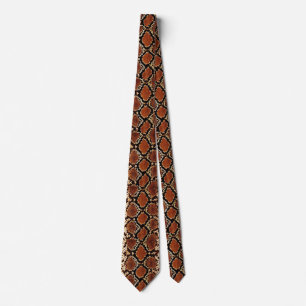 Red Snake Tie