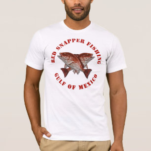 Red Snapper Fishing Gulf of Mexico T-Shirt