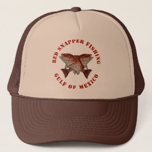 Red Snapper Fishing Gulf of Mexico Trucker Hat