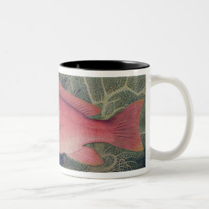 Red Snapper, from 'Game Fishes of the United State Two-Tone Coffee Mug