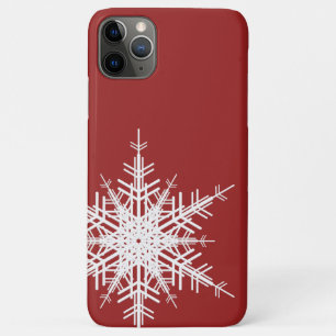 Red Snowflake iPhone Case
