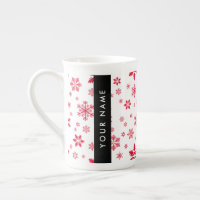 Red Snowflakes, Your name, Personalise