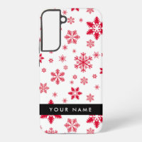 Red Snowflakes, Your name, Personalise