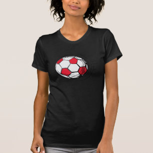 Red Soccer Ball T-shirts and Gifts