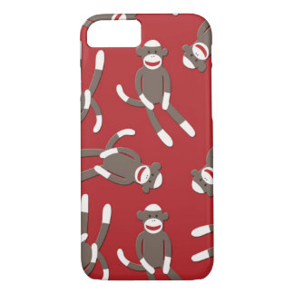 Red Sock Monkey iPhone 8/7 Case