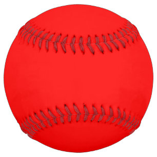 Red Solid Colour   Classic   Elegant   Trendy  Softball