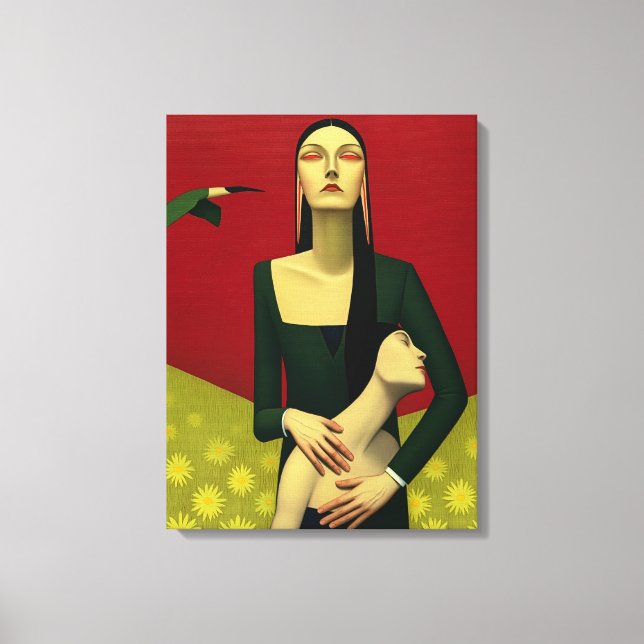 Red Sonja Canvas Print (Front)