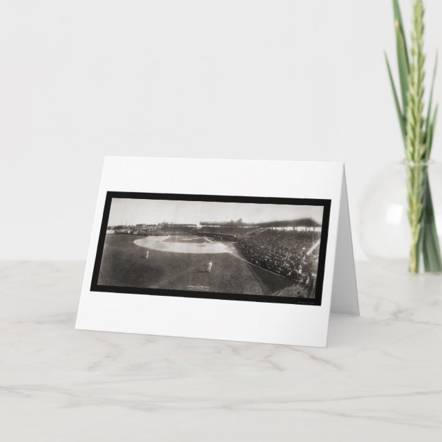 Red Sox White Sox Baseball Photo 1904 Card (Front)