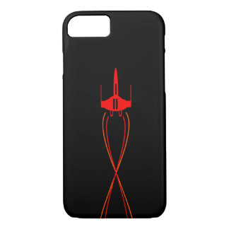 Red Spaceship iPhone 8/7 Case