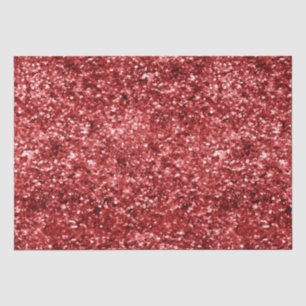 Red Sparkle Glitter            Tissue Paper