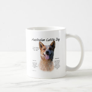 Red Speckle Australian Cattle Dog History  Coffee Mug