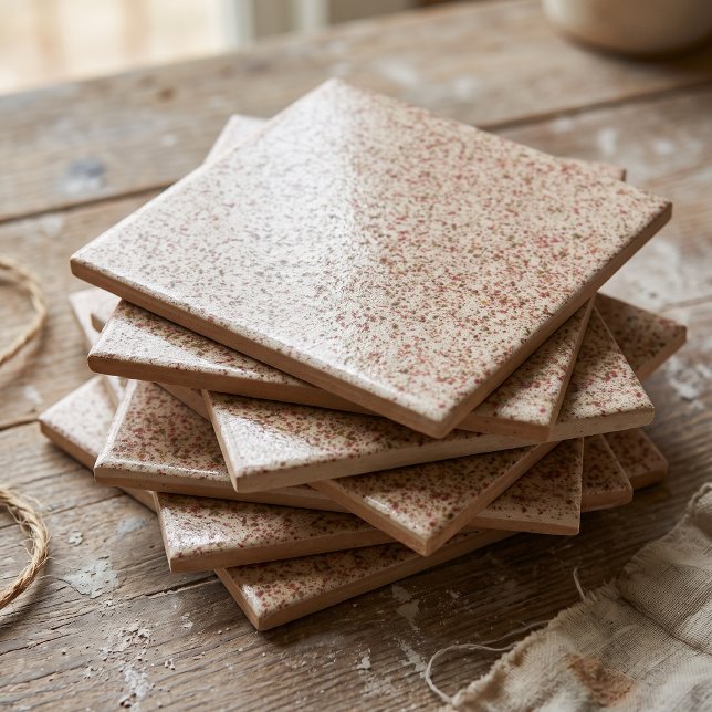 Red Speckled Ceramic Tile (Creator Uploaded)