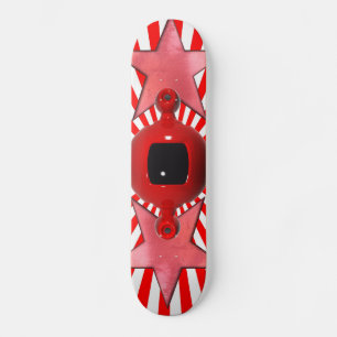 red speedy skateboard