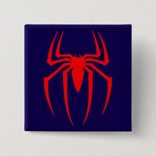 Red Spider Insect-63201 15 Cm Square Badge (Front)