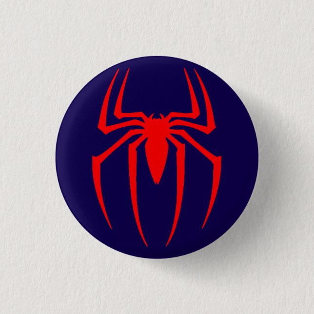 Red Spider Insect Design 3 Cm Round Badge (Front)