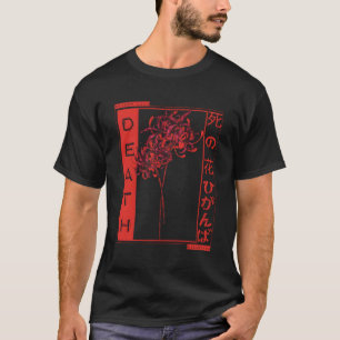 Red Spider Lily Meaning Death Japan Anime Aestheti T-Shirt