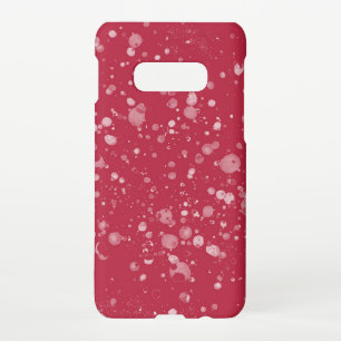 Red Splotchy Chaos Samsung Galaxy Case