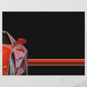 Red Sports Car Flyer