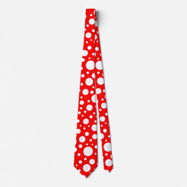 Red Spots Tie (Front)