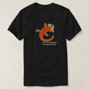 Red Spotted Newt - New Hampshire State Amphibian T-Shirt