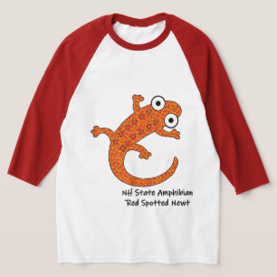 Red Spotted Newt - New Hampshire State Amphibian T-Shirt