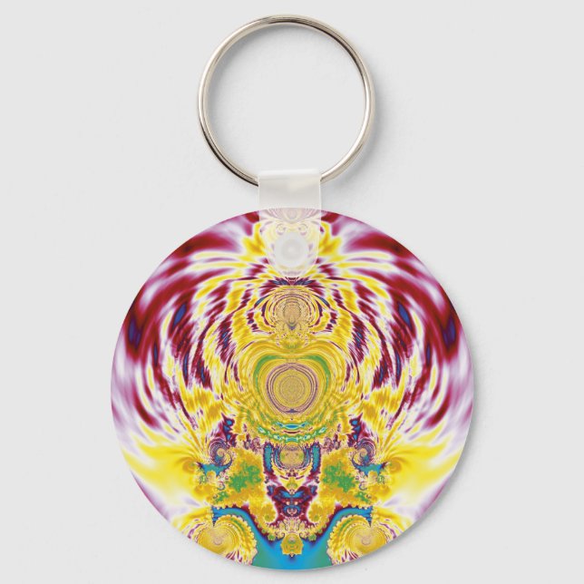 Red Spring Key Ring (Front)