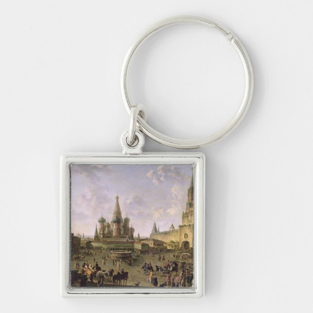 Red Square, Moscow, 1801 Key Ring (Front)