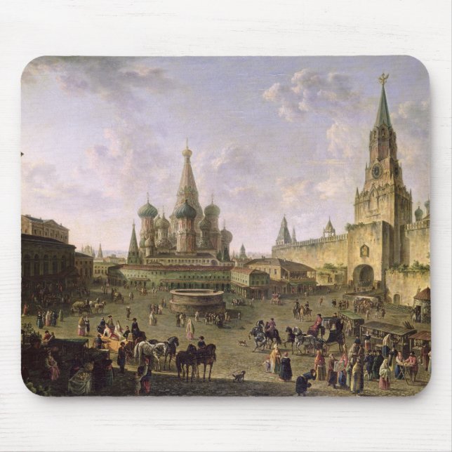 Red Square, Moscow, 1801 Mouse Pad (Front)