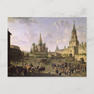 Red Square, Moscow, 1801 Postcard