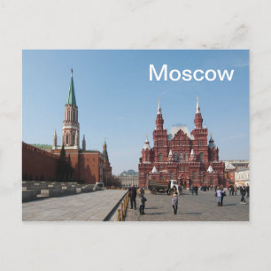Red Square. Moscow, Russia Postcard