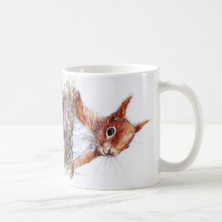 Red Squirrel Coffee Mug