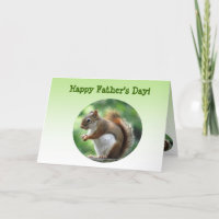 Red Squirrel Fathers Day