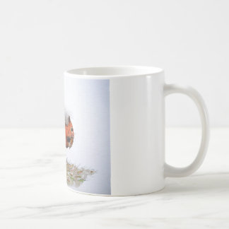 Red Squirrel pine cone Coffee Mug