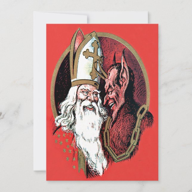 Red St Nicholas Krampus (Front)