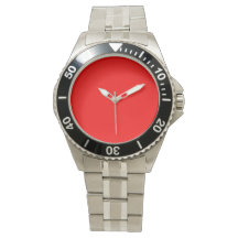 RED STAINLESS STEEL eWATCH WATCH  