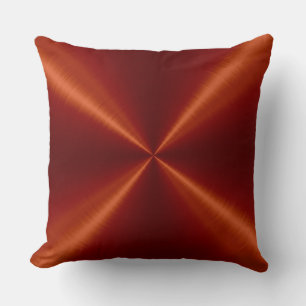 Red Stainless Steel Metal Cushion