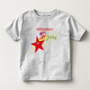 Red Star 2nd Birthday Shirt
