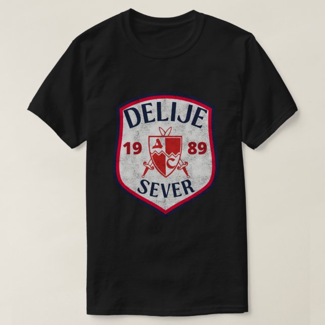 Red Star Belgrade Fan  T-Shirt (Design Front)