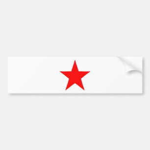 Red Star Bumper Sticker
