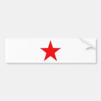 Red Star Bumper Sticker