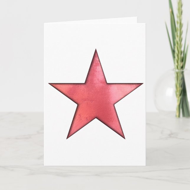 red star card (Front)