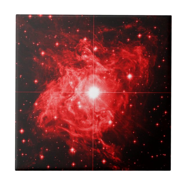 Red Star Ceramic Tile (Front)