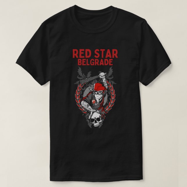 Red Star Crvena Zvezda  T-Shirt (Design Front)
