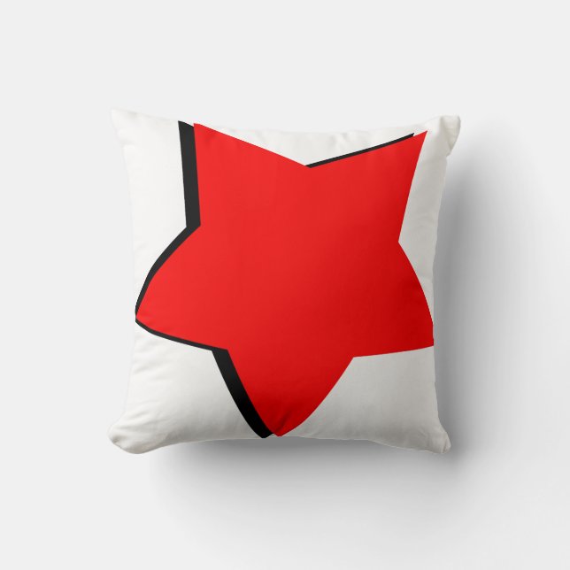 Red Star Cushion (Front)