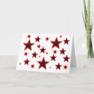 Red Star Holiday Card