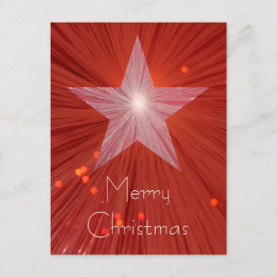 Red Star 'Merry Christmas' postcard