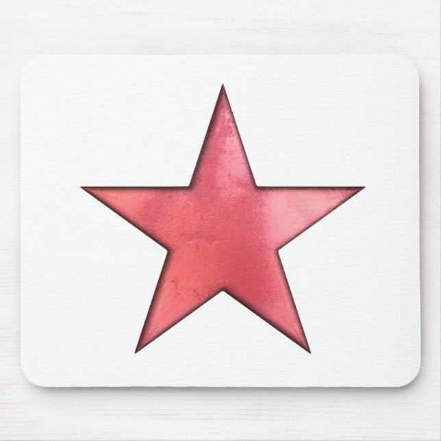 red star mouse pad (Front)