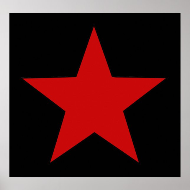 Red Star Poster (Front)