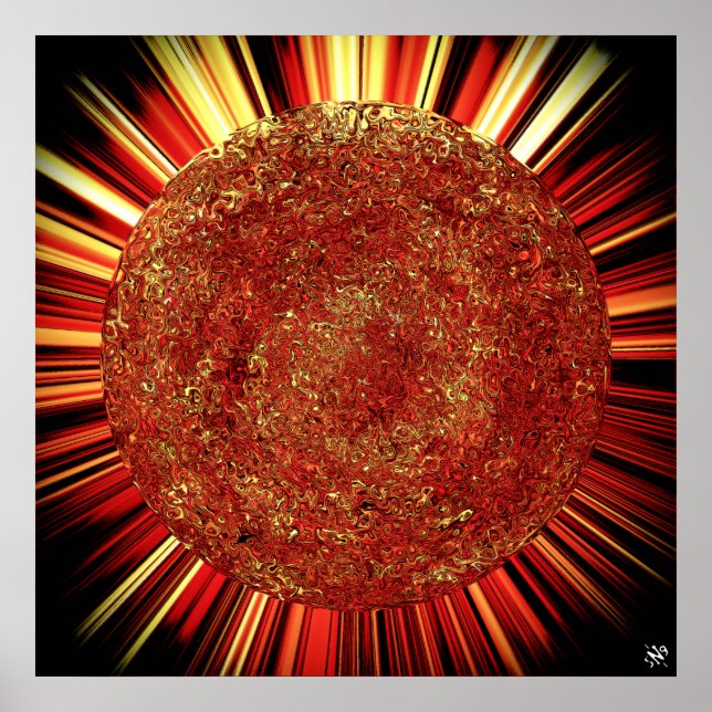 Red star poster (Front)