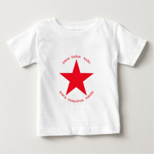 Red Star Zapatista Baby T-Shirt